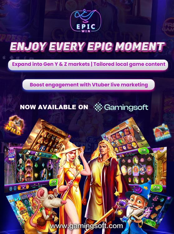 EPIC WIN Enjoy every epic moment mobile Banner - GamingSoft