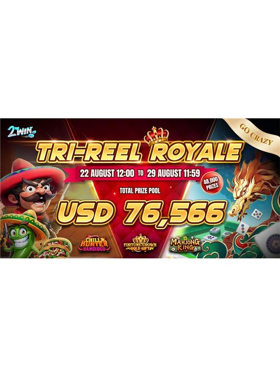 2Win Tri-Reel Royale