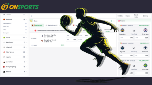 The Basketball Game From On Sports Sportsbook
