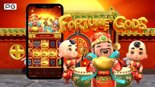 Fortune Gods is a Slot Game Provided by the Vendor Partner PG Soft under Gamingsoft