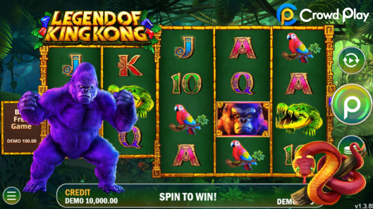 The Legend Of King Kong Game From Crowd Play Slots