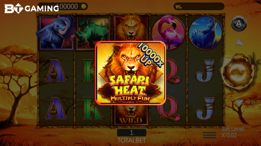 The Safari Heat Multiply Fun Game From Bt Gaming Slot Games